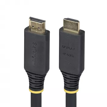StarTech.com 10m (32.8ft) Active High Speed HDMI Καλώδιο, 4K 60Hz/1440p 144Hz, HDR10/HDCP 2.2/ARC, 18Gbps, UHD HDMI 2.0 Καλώδιο για TV/Monitor/Display, Επένδυση TPE