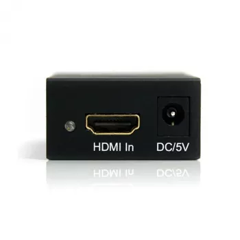 StarTech.com HDMI ή DVI σε DisplayPort Ενεργός Μετατροπέας, Ενεργός Μετατροπέας Βίντεο, Τροφοδοσία, Μαύρο, Ατσάλι, CE, FCC, RoHS, 1920 x 1200 Pixel