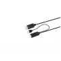 Microconnect HDMI-DP-CON1 Καλώδιο-Αντάπτορας Βίντεο 1 m HDMI Type-A (Standard) DisplayPort Μαύρο