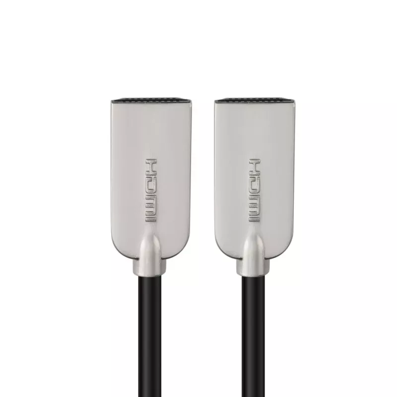 Microconnect HDMISUPERSLIM015M Καλώδιο HDMI 1,5 m HDMI Type-A (Standard) Μαύρο, Μεταλλικό