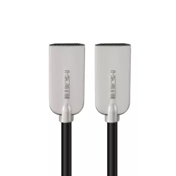 Microconnect HDMISUPERSLIM2M Καλώδιο HDMI 2 m HDMI Type-A (Standard) Μαύρο, Μεταλλικό