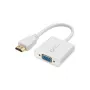 Microconnect HDMVGA1 προσαρμογέας HDMI σε VGA, αρσενικό/θηλυκό, χωρίς ήχο, λευκό
