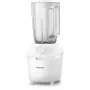 Επιτραπέζιο Μπλέντερ Philips HR2041/00 — 450 W, Δοχείο Πλαστικό 1,9 L, Λεπίδες Ατσαλιού, Λευκό