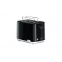 Τοστιέρα BRAUN HT1010BK — 2 Φέτες, 900 W, Μαύρο, Πλαστικό Περίβλημα, Σχισμή 132×35×119 mm