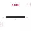 Soundbar Sony HT-A3000 Μαύρο 3.1 Κανάλια 250 W