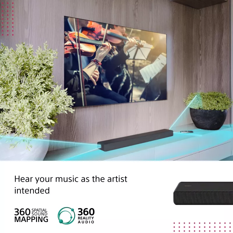 Soundbar Sony HT-A3000 Μαύρο 3.1 Κανάλια 250 W