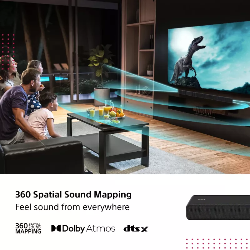 Soundbar Sony HT-A3000 Μαύρο 3.1 Κανάλια 250 W