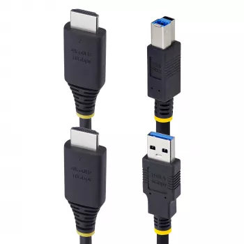 StarTech.com Καλώδιο KVM HDMI και USB 5 Gbit/s 1,8 m, 4K 60Hz, καλώδιο συνδυασμού HDMI 2.0 και USB για διακόπτες KVM
