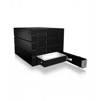 ICY BOX ICY BOX IB-564SSK - θήκη για μονάδες αποθήκευσης με ανεμιστήρα - 3.5 (8.9 cm)
