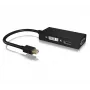 ICY BOX IB-AC1032 Mini DisplayPort DVI-D + VGA (D-Sub) + HDMI μαύρο