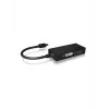 ICY BOX IB-AC1032 Mini DisplayPort DVI-D + VGA (D-Sub) + HDMI μαύρο