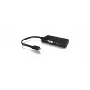 ICY BOX IB-AC1032 Mini DisplayPort DVI-D + VGA (D-Sub) + HDMI μαύρο