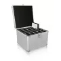 ICY BOX IB-AC628 βαλίτσα μέταλλο, πλαστικό ασημί