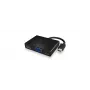 ICY BOX IB-DK4032-CPD Προσαρμογέας USB-C σε VGA Multiport