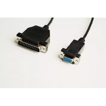 Microconnect IBM029B-1,8 σειριακό καλώδιο μαύρο 1,8 m DB-9 DB-25