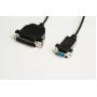 Microconnect IBM029B-1,8 σειριακό καλώδιο μαύρο 1,8 m DB-9 DB-25