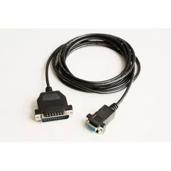 Microconnect IBM029B-1,8 σειριακό καλώδιο μαύρο 1,8 m DB-9 DB-25