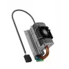ICY BOX IB-M2HSF-705 μονάδα στερεάς κατάστασης ψύκτρα/ψύκτης 3 cm ασημί 1 τεμ.