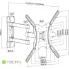 Techly 32-55 ίντσες universal βάση τοίχου LCD TV μαύρο