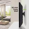 Techly 32-55 ίντσες universal βάση τοίχου LCD TV μαύρο