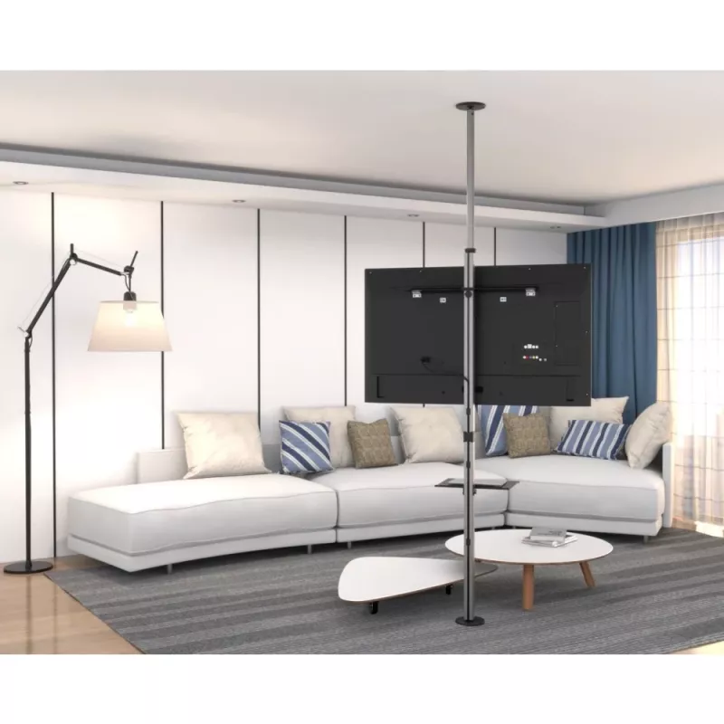 Techly ICA-TR32 βάση/στήριγμα TV 177,8 cm (70 ίντσες) ασημί