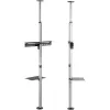 Techly ICA-TR32 βάση/στήριγμα TV 177,8 cm (70 ίντσες) ασημί