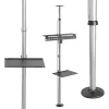 Techly ICA-TR32 βάση/στήριγμα TV 177,8 cm (70 ίντσες) ασημί