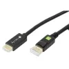 Techly ICOC-DSP-H12-010 καλώδιο μετατροπέας DisplayPort 1.2 σε HDMI, αρσενικό/αρσενικό, 1 m, μαύρο