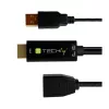 Μετατροπέας σήματος βίντεο Techly ICOC HDMI-DP12A 4096x2160 120Hz