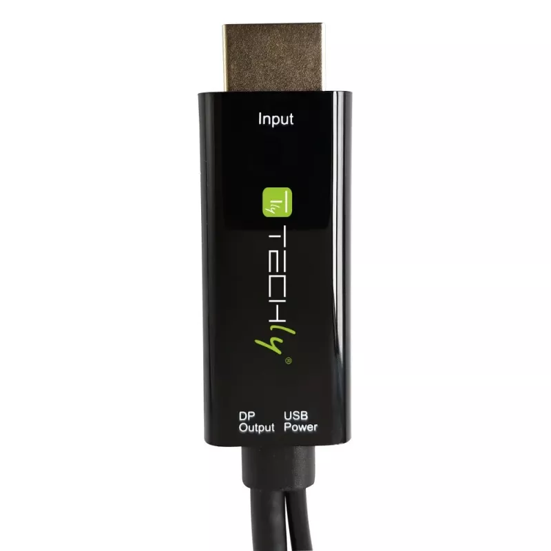 Μετατροπέας σήματος βίντεο Techly ICOC HDMI-DP12A 4096x2160 120Hz