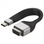 Techly ICOC-USBC-VGA καλώδιο προσαρμογέα βίντεο 0,12 m USB Type-C VGA (D-Sub)