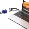 Techly ICOC-USBC-VGA καλώδιο προσαρμογέα βίντεο 0,12 m USB Type-C VGA (D-Sub)