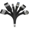 Techly ICOC-USBC-VGA καλώδιο προσαρμογέα βίντεο 0,12 m USB Type-C VGA (D-Sub)