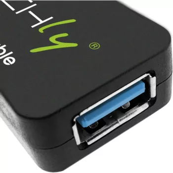 Techly ICUR30100G Καλώδιο USB USB 3.2 Gen 1 (3.1 Gen 1) 10 m USB A μαύρο