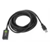 Techly ICUR3050G USB 3.2 Gen 1 (USB 3.0) καλώδιο επέκτασης με επαναλήπτη, 5 m