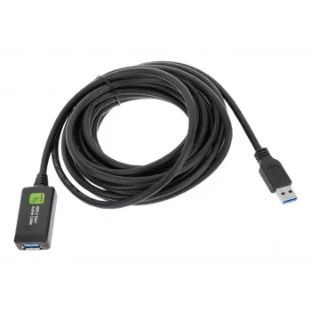 Techly ICUR3050G Καλώδιο USB USB 3.2 Gen 1 (3.1 Gen 1) 5 m USB A μαύρο