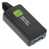 Techly ICUR3050G USB 3.2 Gen 1 (USB 3.0) καλώδιο επέκτασης με επαναλήπτη, 5 m