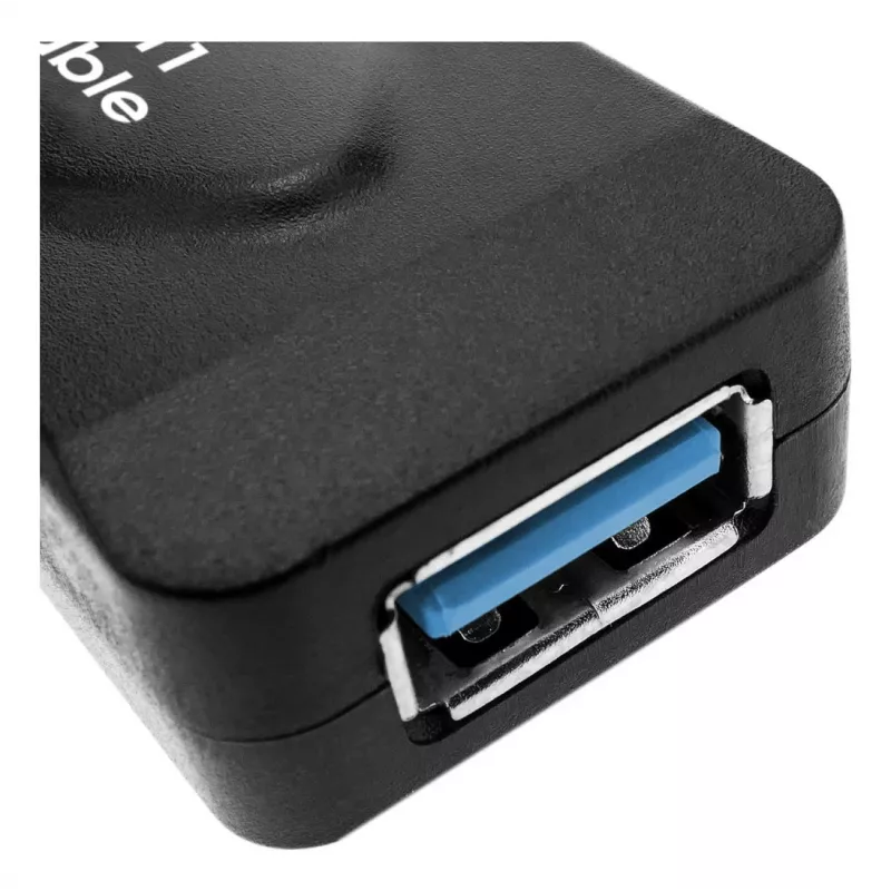 Techly ICUR3050G USB 3.2 Gen 1 (USB 3.0) καλώδιο επέκτασης με επαναλήπτη, 5 m