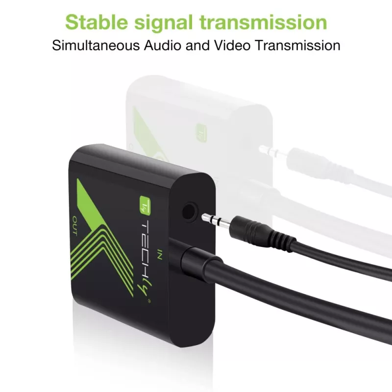 Techly Προσαρμογέας μετατροπέα καλωδίου HDMI σε VGA με ήχο IDATA HDMI-VGA2A