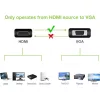 Techly Προσαρμογέας μετατροπέα καλωδίου HDMI σε VGA με ήχο IDATA HDMI-VGA2A