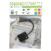 Techly Προσαρμογέας μετατροπέα καλωδίου HDMI σε VGA με Micro USB και ήχο IDATA HDMI-VGA2AU