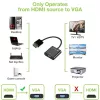 Techly Προσαρμογέας μετατροπέα καλωδίου HDMI σε VGA με Micro USB και ήχο IDATA HDMI-VGA2AU