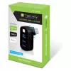 Techly IUSB3-HUB3-ROTB διανομέας USB 3.0 3 θυρών, περιστρεφόμενος βύσμα USB-A 180°, με καλώδιο, μαύρος