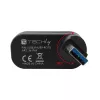 Techly IUSB3-HUB3-ROTB διανομέας USB 3.0 3 θυρών, περιστρεφόμενος βύσμα USB-A 180°, με καλώδιο, μαύρος