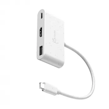 j5create JCA379EW – USB-C® σε HDMI™ & USB™ Type-A με Power Delivery