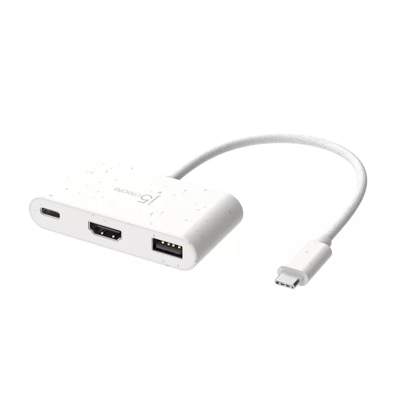 j5create JCA379EW – USB-C® σε HDMI™ & USB™ Type-A με Power Delivery