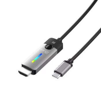 j5create JCC157-N USB-C σε HDMI 2.1 8K Καλώδιο 1,79 m