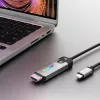 j5create JCC157-N USB-C σε HDMI 2.1 8K Καλώδιο 1,79 m