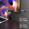 j5create JCC157-N USB-C σε HDMI 2.1 8K Καλώδιο 1,79 m