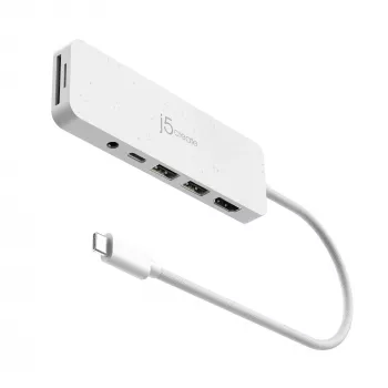 j5create JCD373EW - USB-C® Multi-Port Hub με Power Delivery